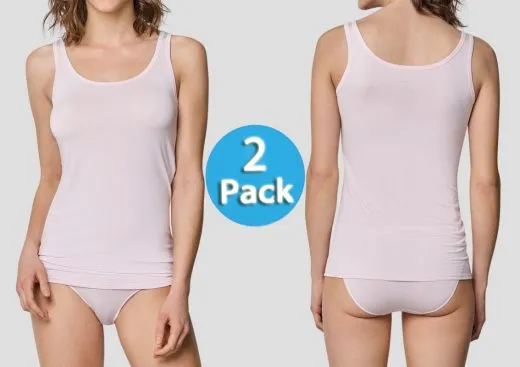 Doppelpack Damen Trägertop Schiesser Modal Essentials - rosé Doppelpack Damen Trägertop Schiesser Modal Essentials - rosé
