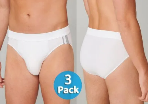 3er Pack Herren Rio-Slip SCHIESSER 95/5 - weiß 3er Pack Herren Rio-Slip SCHIESSER 95/5 - weiß