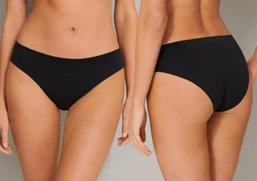 Damenslip Seamless SCHIESSER Invisible Light - schwarz Damenslip Seamless SCHIESSER Invisible Light - schwarz