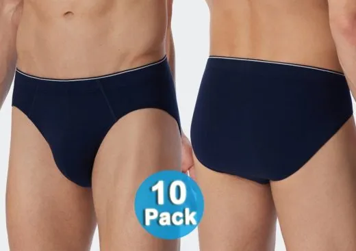 10er SPARPACK Herren Supermini SCHIESSER Slip 95/5 - dunkelblau 10er SPARPACK Herren Supermini SCHIESSER Slip 95/5 - dunkelblau