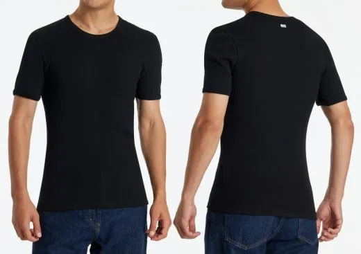 Männer Shirt 1/2 SCHIESSER REVIVAL Friedrich - schwarz Männer Shirt 1/2 SCHIESSER REVIVAL Friedrich - schwarz