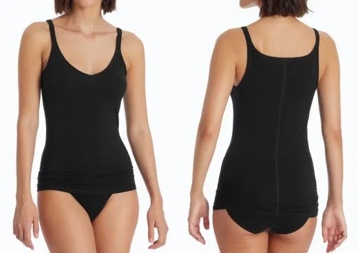 Damen Spaghetti-Top SCHIESSER Personal Fit - schwarz Damen Spaghetti-Top SCHIESSER Personal Fit - schwarz