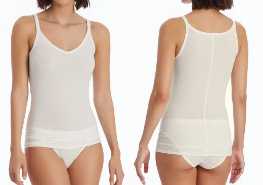 Damen Spaghetti-Top SCHIESSER Personal Fit - naturweiß Damen Spaghetti-Top SCHIESSER Personal Fit - naturweiß