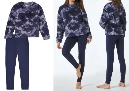 Langer Mädchen Schlafanzug SCHIESSER Teens Nightwear Langer Mädchen Schlafanzug SCHIESSER Teens Nightwear