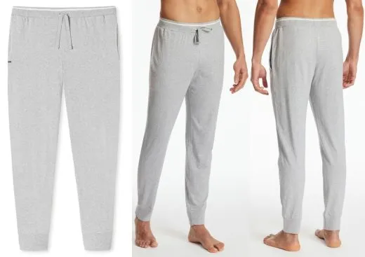 Herren Loungehose Lang SCHIESSER Mix & Relax - grau-meliert Herren Loungehose Lang SCHIESSER Mix & Relax - grau-meliert