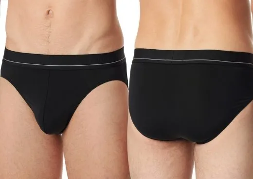 Herren Rio-Slip SCHIESSER Pure Micro - schwarz Herren Rio-Slip SCHIESSER Pure Micro - schwarz