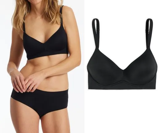 SCHIESSER Damen Soft-BH mit Schale Unique Micro - Schwarz SCHIESSER Damen Soft-BH mit Schale Unique Micro - Schwarz