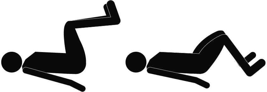 Stretch waist on both sides