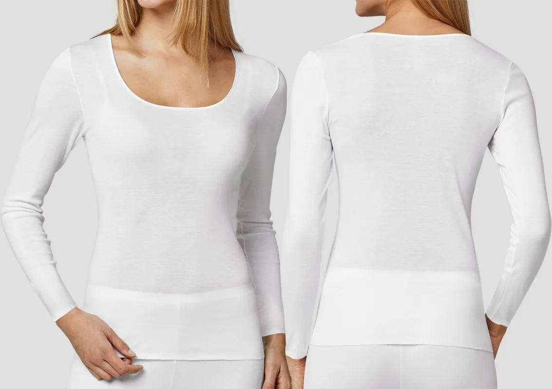 Women Shirt 1/1 Schiesser Luxury Women Shirt 1/1 Schiesser Luxury