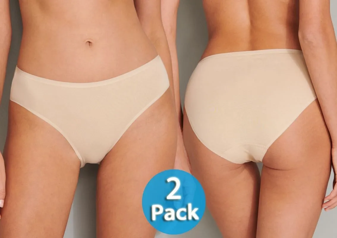 2er Pack Damen Tai-Slip SCHIESSER 95/5 - sand 2er Pack Damen Tai-Slip SCHIESSER 95/5 - sand
