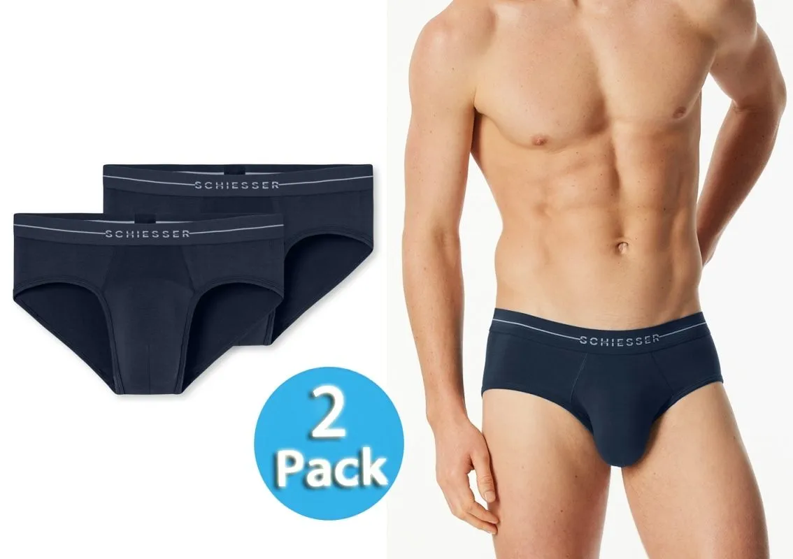 Herren Rio-Slip SCHIESSER Cotton Flex - admiral-blau Herren Rio-Slip SCHIESSER Cotton Flex - admiral-blau