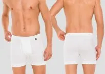 Long Shorts Schiesser Cotton Essentials Fine Rib