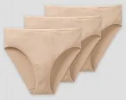 Damen Slip SCHIESSER Essential 3er-Pack - nude – Ansicht 2