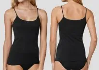 Women Top Schiesser Luxury - black