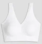Damen Bustier SCHIESSER Invisible Soft - herausnehmbare Pads - weiß