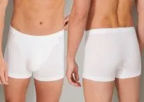 SCHIESSER Herren Shorts 95/5 - weiß
