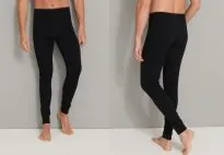 Men's Long Johns SCHIESSER 95/5 - black