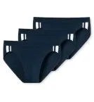 3-Pack of Men's Rio Briefs SCHIESSER 95/5 - dark blue – view 3