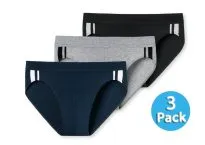 3-Pack of Men's Rio Briefs SCHIESSER 95/5 - multicolor