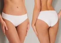 Women's Brief Seamless SCHIESSER Invisible Light - white