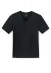 Men's T-shirt 1/2 Schiesser Mix & Relax - black – view 3