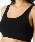 2er Pack Damen Bustier ohne Cups SCHIESSER 95/5 - schwarz – Ansicht 4