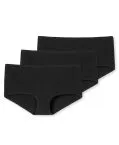 3-Pack Women's Boyshorts SCHIESSER 95/5 - black – view 3