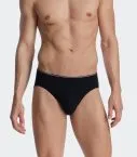 SCHIESSER 95/5 Men's Supermini Briefs - black – view 2