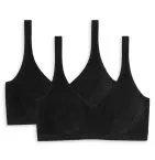 2-Pack SCHIESSER Women's Bralette 95/5 - black – view 3