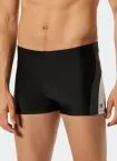 Men's Swim Shorts SCHIESSER Aqua Nautical Active - Black – view 2
