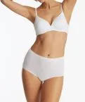 2er Pack Damen Maxislip SCHIESSER 95/5 - weiß – Ansicht 3
