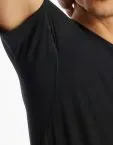 Men's T-Shirt 1/2 SCHIESSER Premium Cotton - black – view 5
