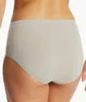 2-Pack Women's Midi Briefs SCHIESSER Modal Essentials - grey-jacquard and sand – view 3