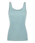 Women's Top Vest SCHIESSER Luxury - green – view 3