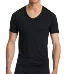 Herren T-Shirt SCHIESSER Premium Modal - schwarz – Ansicht 2