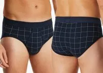 Men's sports briefs SCHIESSER Fine Interlock - midnight blue