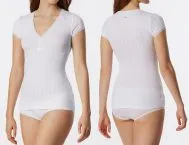 Damen Shirt kurzarm SCHIESSER Revival Agathe - weiß