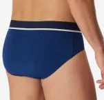 SCHIESSER 95/5 Herren Rio-Slips 3er-Pack - blau/schwarz – Ansicht 3