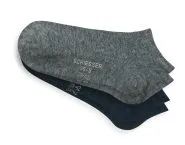 SCHIESSER Herren Sneakersocken 95/5 Doppelpack - Mehrfarbig – Ansicht 2