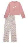 SCHIESSER Girls' Long Pyjama Set - Red – view 2