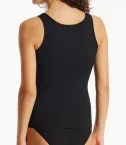 SCHIESSER Women's Modern Multipacks Camisole Twin Pack - Black – view 3