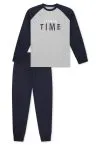 SCHIESSER Boys’ Nightwear Pyjamas - Grey, Dark Blue – view 2