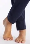 SCHIESSER Women's Mix+Relax Cuffed Lounge Trousers - Dark Blue – view 5