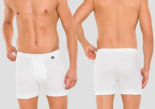 Long Shorts Schiesser Cotton Essentials Fine Rib Long Shorts Schiesser Cotton Essentials Fine Rib