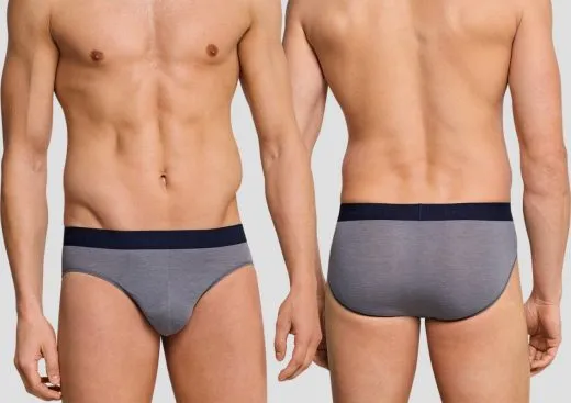 Herren Rio-Slip SCHIESSER Personal Fit - grau Herren Rio-Slip SCHIESSER Personal Fit - grau