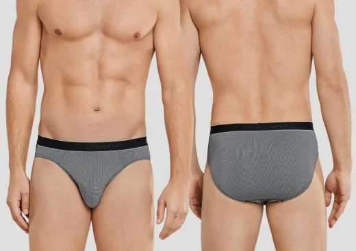 Men's Rio Briefs SCHIESSER Sports Club - black Men's Rio Briefs SCHIESSER Sports Club - black