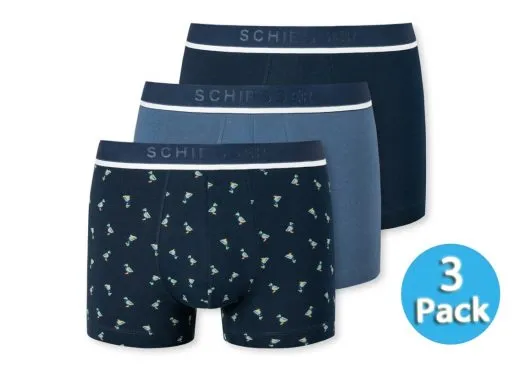 3-Pack Men's Boxer Briefs SCHIESSER 95/5 - multicolor 3-Pack Men's Boxer Briefs SCHIESSER 95/5 - multicolor