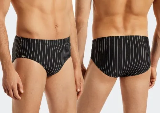 Herren Badehose SCHIESSER Aqua Nautical Casual - schwarz Herren Badehose SCHIESSER Aqua Nautical Casual - schwarz