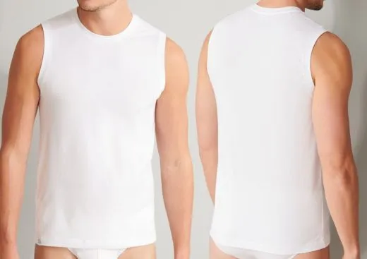 Men's Tank Top SCHIESSER Long Life Soft - white Men's Tank Top SCHIESSER Long Life Soft - white