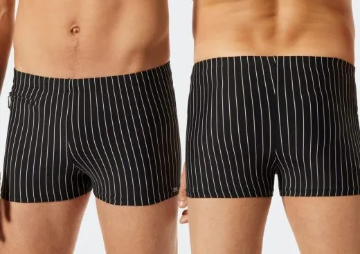 SCHIESSER Herren Badehose Nautical Casual - schwarz SCHIESSER Herren Badehose Nautical Casual - schwarz